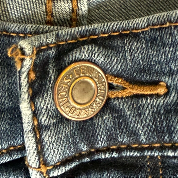 Levi’s Strauss Classic Boot Stretch Women's Blue Jeans size 14 length 30.5 - Picture 5 of 12